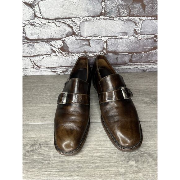 Barker Dark Brown Leather Monk Dress Loafers England Shoes Men’s Sz 6UK/7US/40EU main image 12